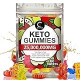 Keto Gummies for Weight & Fat Loss, Belly Fat Loss - 60 High Strength Enter into Ketosis and Lose Weight Fast with Keto Gummy Bears!