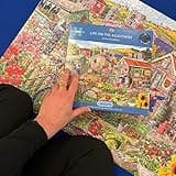 Gibsons Life on the Allotment 1000 Piece Jigsaw Puzzle | Garden Village Harvest | Sustainable Jigsaw for Adults Teens | Premium 100% Recycled Board | Great Gift | Gibsons Games