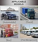 Winnes GPS Tracker Car without Subscription Magnetic Vehicle GPS Tracker 4G No Monthly Fee Long Life Wireless GPS Tracker Android iOS Car Tracker Big Battery Multiple Alerts