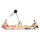 Fat Brain Toys VolleyShot | Back and Forth Paddle Ball Table Top Game | Wooden Toy With Built-in Score Sliders | Kids Toys for 8 Year Olds and Older, S