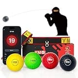 YMX BOXING Ultimate Training Ball Set - 4 Reaction Ball Plus 2 Adjustable Headband, Great for Reflex, Timing, Accuracy, Focus and Hand Eye Coordination Training for Boxing, MMA
