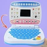 Giocattolo Laptop per Bambini - Computer Educativo Portatile Con Suoni Musicali e Attività Didattiche, Learning Precoce | Laptop Interattivo per Ragazzi e Ragazze Età Prescolare da 3 Years in Su