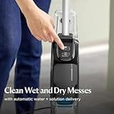BISSELL CrossWave HF2, Wet and Dry Vacuum Cleaner For Hard Floors, Vacuum & Mop In One Go, Two Tanks Clean/Dirty Water, Corded Upright Vacuum Cleaners, Lightweight & Easy to Carry, 340 W - 3847E