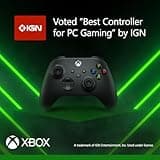 Xbox Wireless Controller – Carbon Black Series X|S, One, and Windows Devices