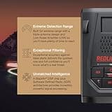 ESCORT Redline360c International Laser Radar Detector for Cars – Extreme Range Speed Camera Detector with Built-in Wi-Fi and GPS, AI Filtering, 360 Degree Directional Awareness and Drive Smarter App