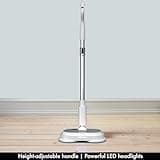 AirCraft Home PowerGlide City+ | Hard Floor Cleaner And Polisher | Good Housekeeping Institute Approved | Compact, Cordless and Rechargeable | With 8 Machine-Washable Microfibre Pads