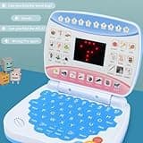 Giocattolo Laptop per Bambini - Computer Educativo Portatile Con Suoni Musicali e Attività Didattiche, Learning Precoce | Laptop Interattivo per Ragazzi e Ragazze Età Prescolare da 3 Years in Su