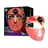 FAQ 202 Smart Anti Aging NIR + 7 LED Face Light Mask - Red Light Tretment - Face Masks Skin care - Wireless Face Masks Beauty - LED Face Mask - 600 Light Points - Wearable Skin Care