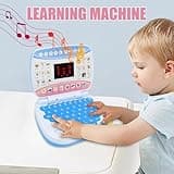 Giocattolo Laptop per Bambini - Computer Educativo Portatile Con Suoni Musicali e Attività Didattiche, Learning Precoce | Laptop Interattivo per Ragazzi e Ragazze Età Prescolare da 3 Years in Su